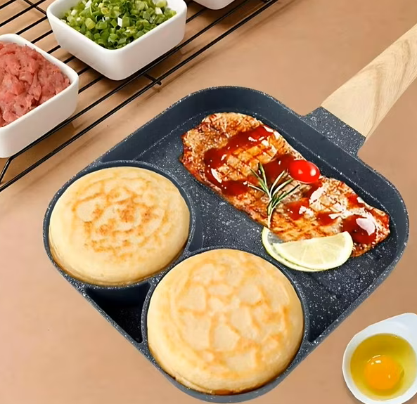 Sartén Triple Antiadherente Trivana wok™🍳🔪
